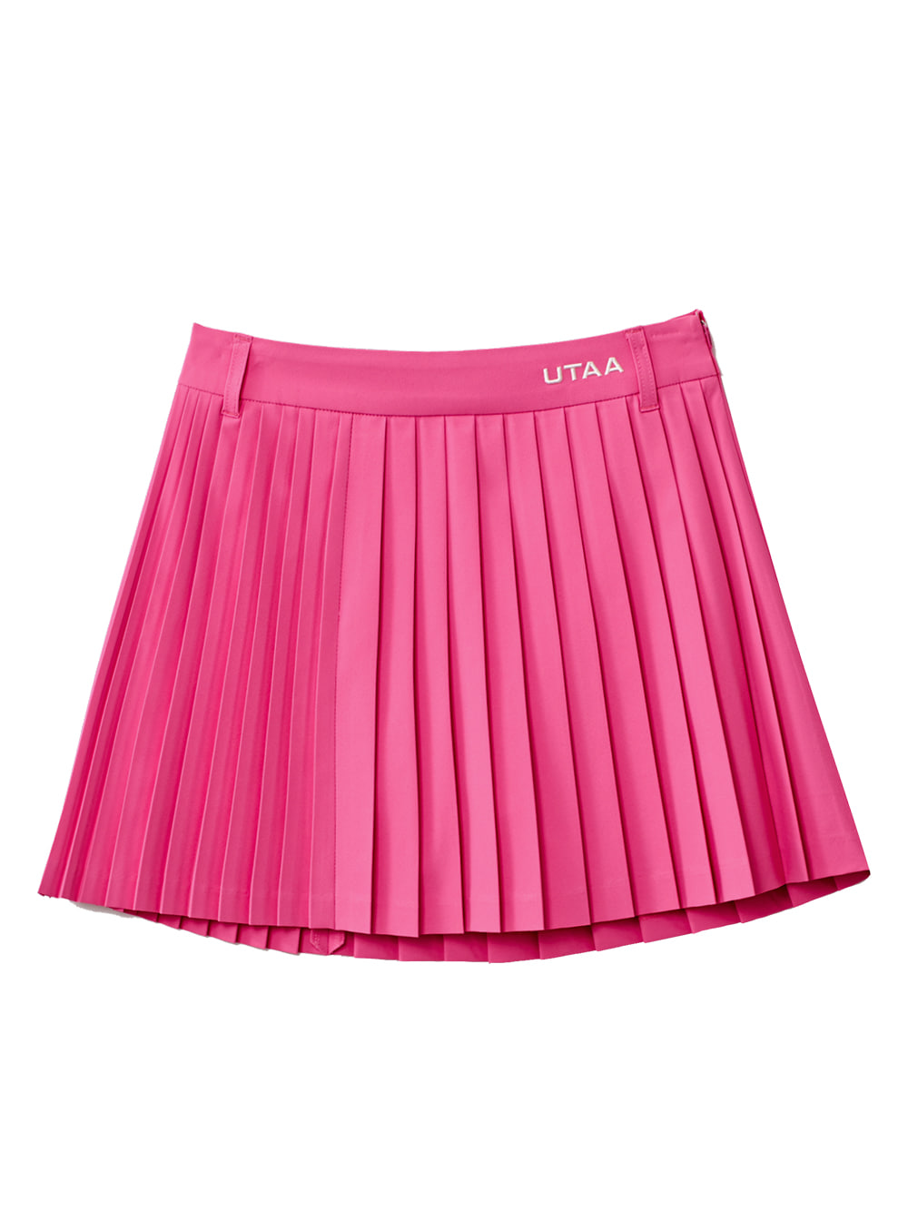 UTAA Neon Basic Pleats Skirt : Pink (UB3SKF530PK)