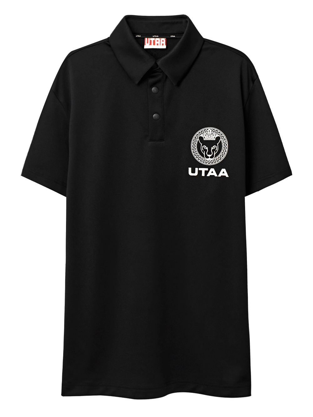 UTAA Scudo Ring Panther PK T-Shirts : Men&#039;s Black (UB3TSM382BK)