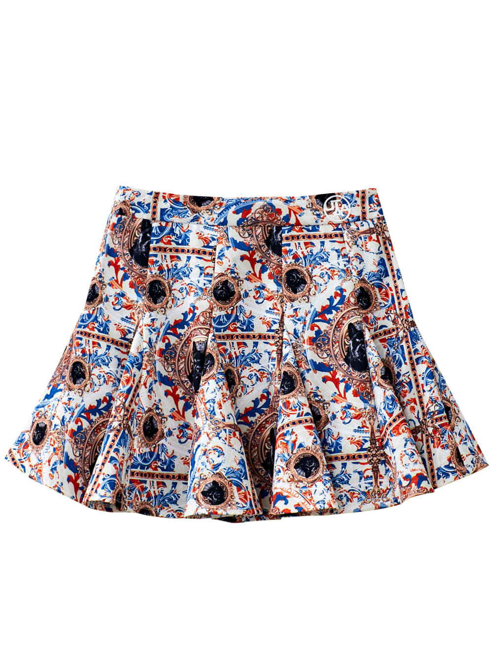 UTAA Apollo Baroque Bloom Flare Skirt : Women&#039;s (UB3SKF823PK)