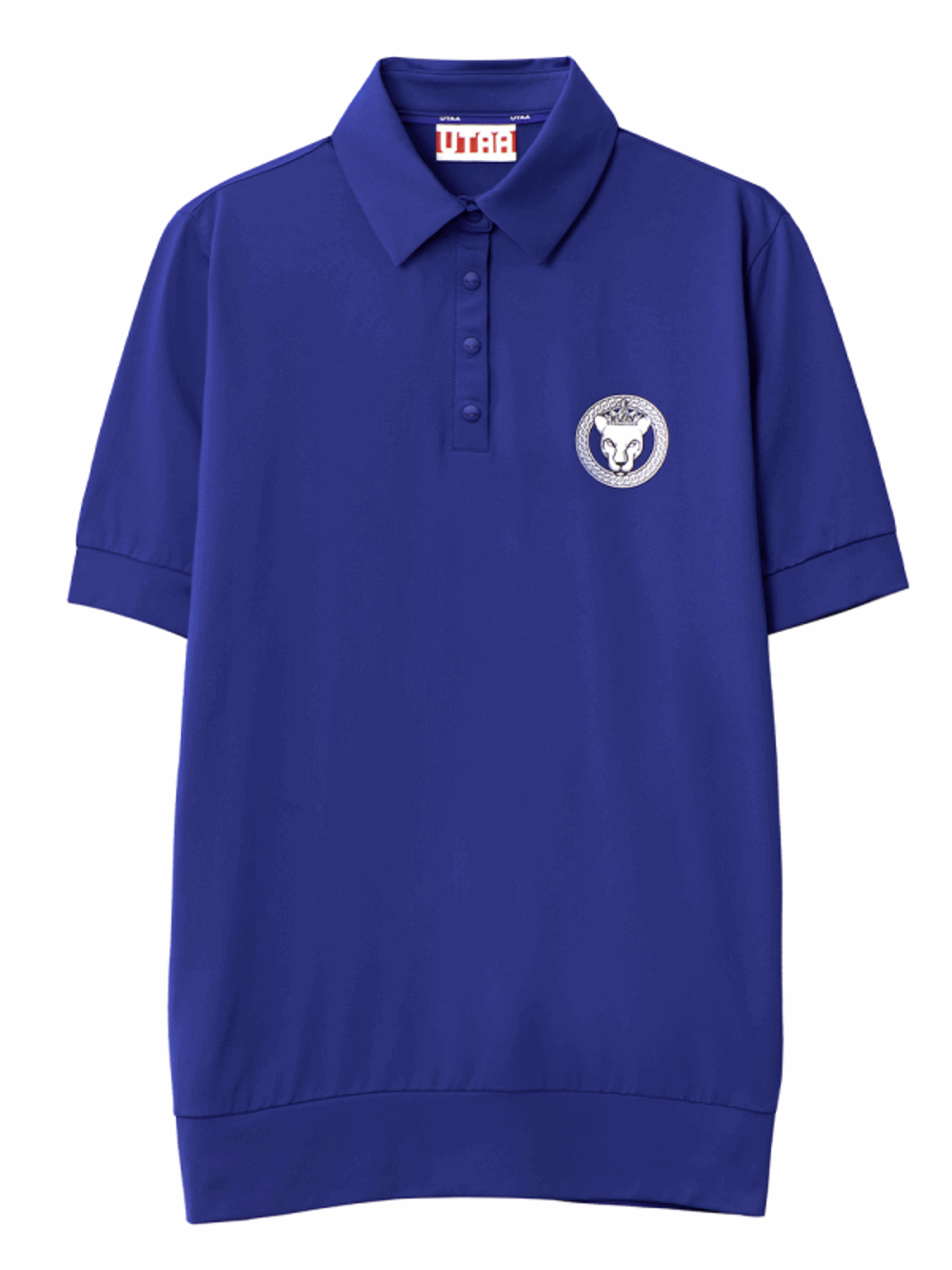 UTAA Scudo Ring Panther Polo Shirts: Men&#039;s Blue (UB3TSM380BL)