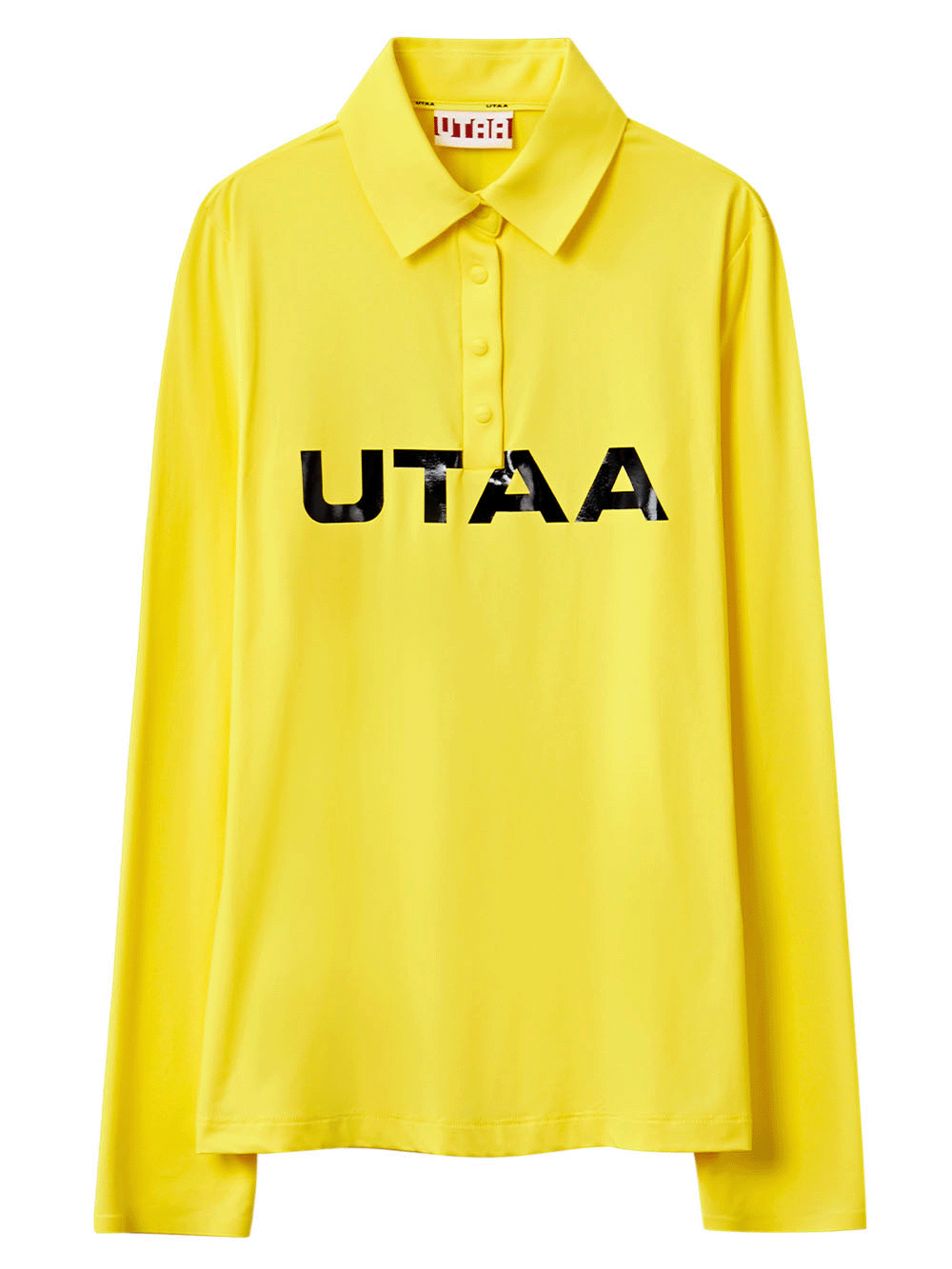 UTAA Swing Fit Cruz Tape Logo Sleeve : Women&#039;s Yellow (UB4TLF531YE)