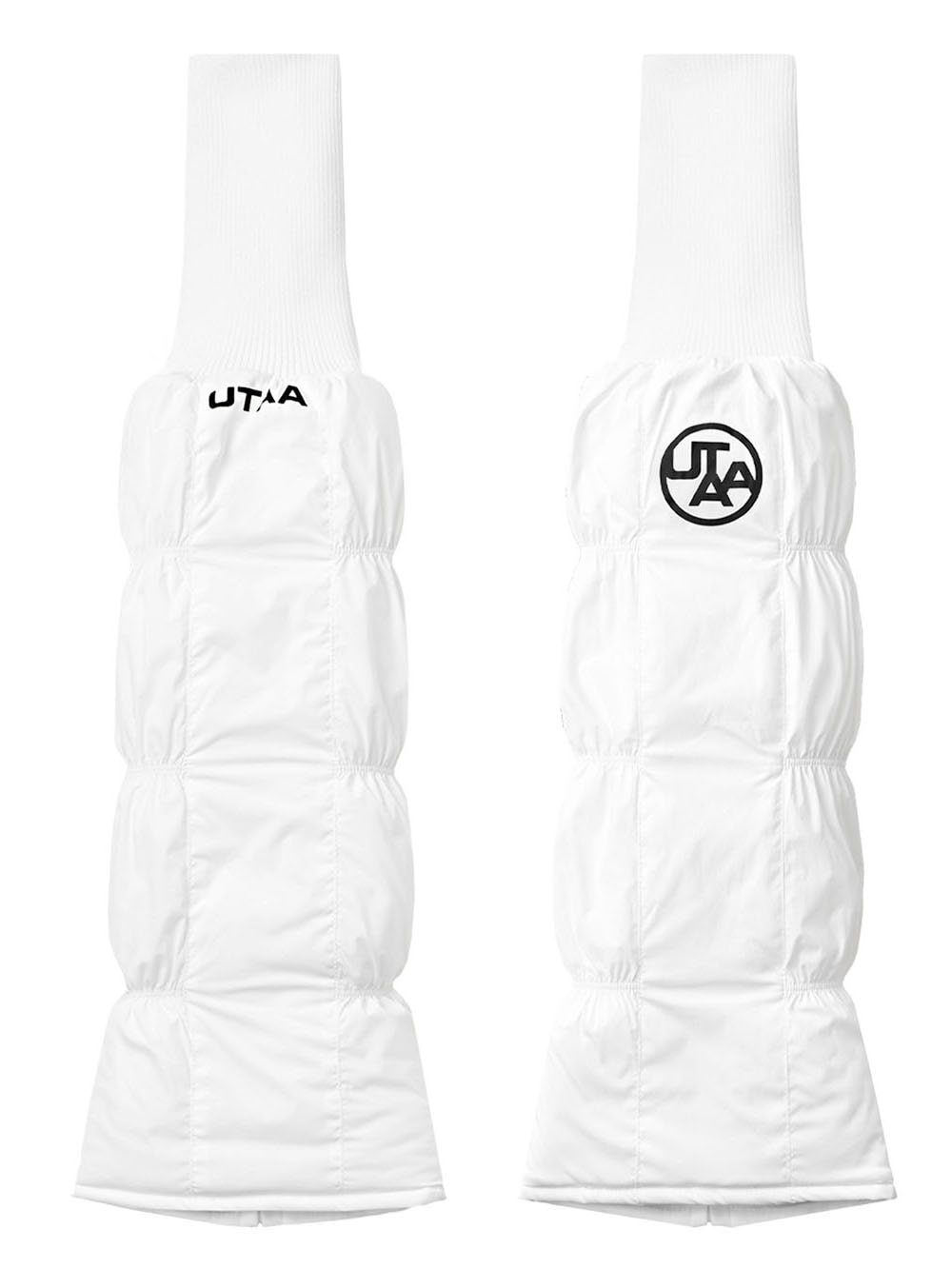 UTAA Mini Symbol Logo Padded Leg Warmers : Women&#039;s White (UB4GXF521WH)