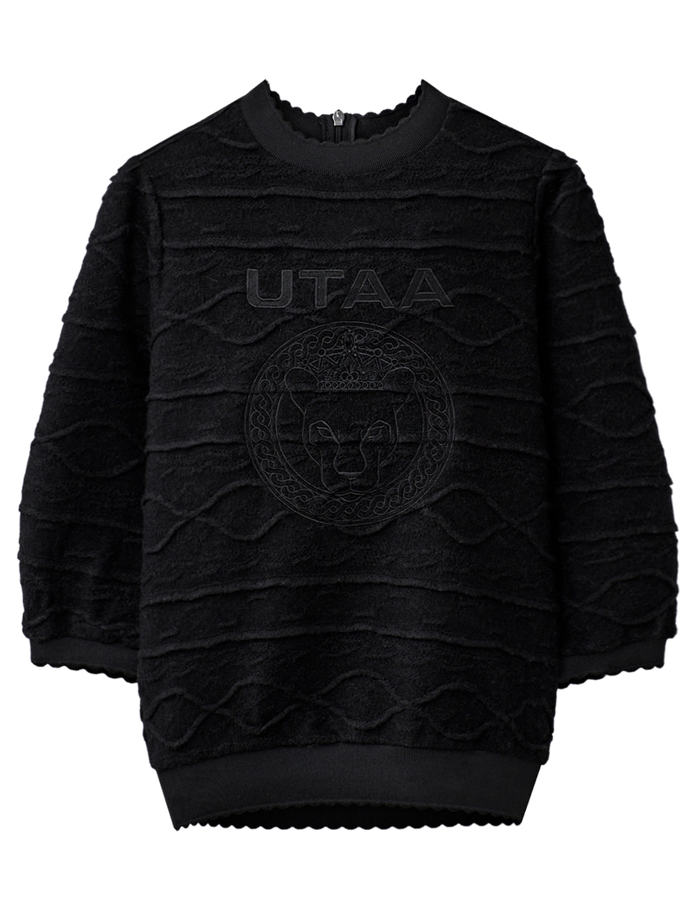 UTAA Ring panther Pinking Sleeve : Women&#039;s Black(UC2STF411BK)