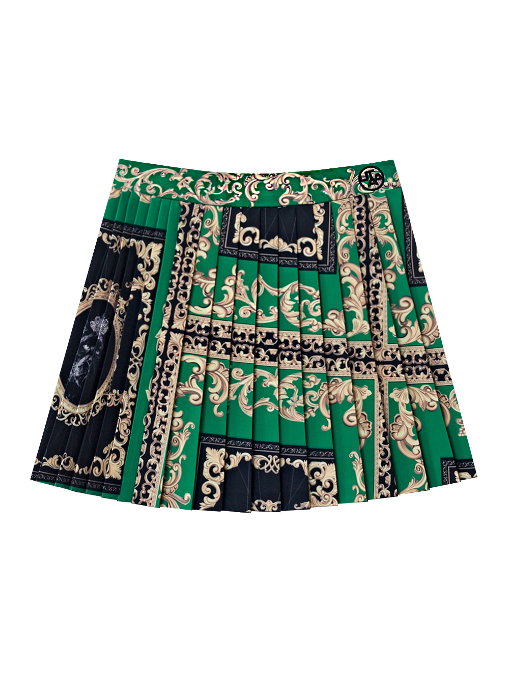 UTAA Blend Buckingham Short Skirt : Women&#039;s Green(UC2SKF305GN)