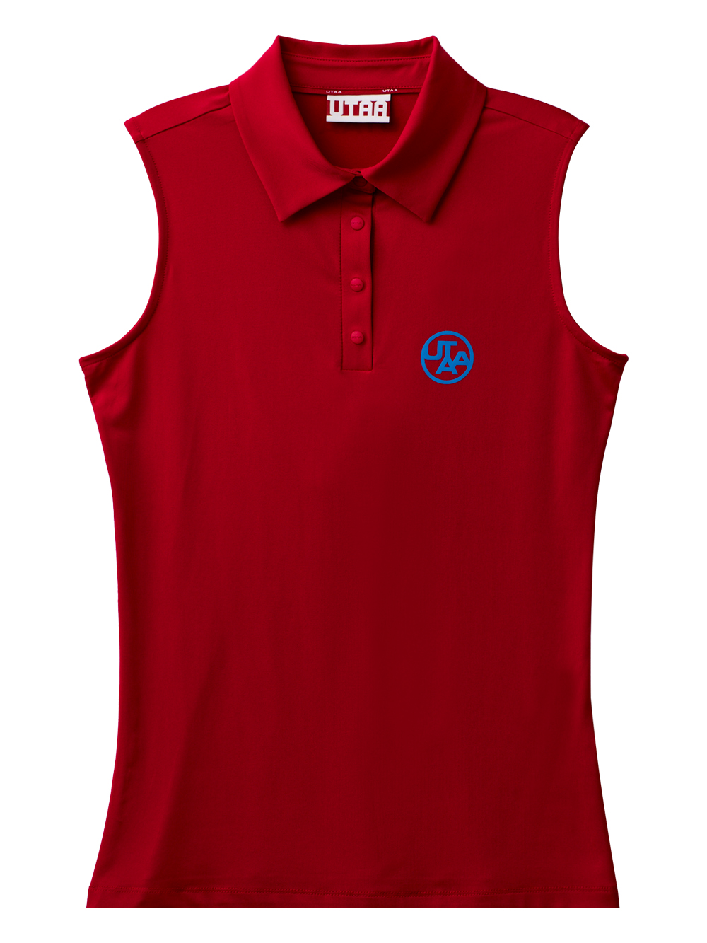 UTAA Symbol Sleeve T-Shirts : Women&#039;s Red  (UC2TVF414RD)