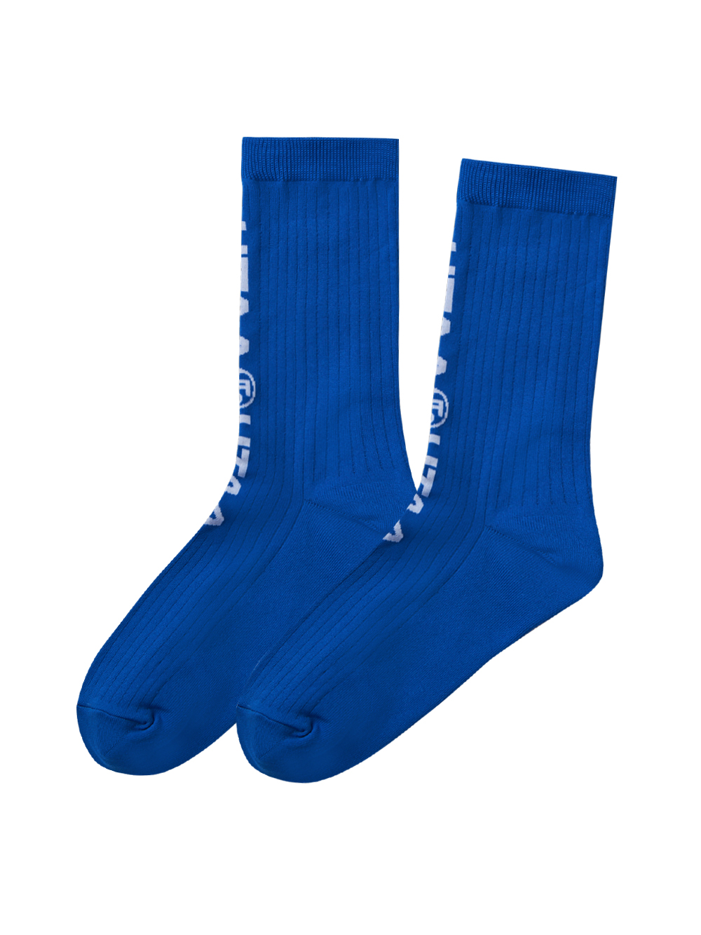 UTAA Double Logo Socks : Blue  (UC0GSF142BL)
