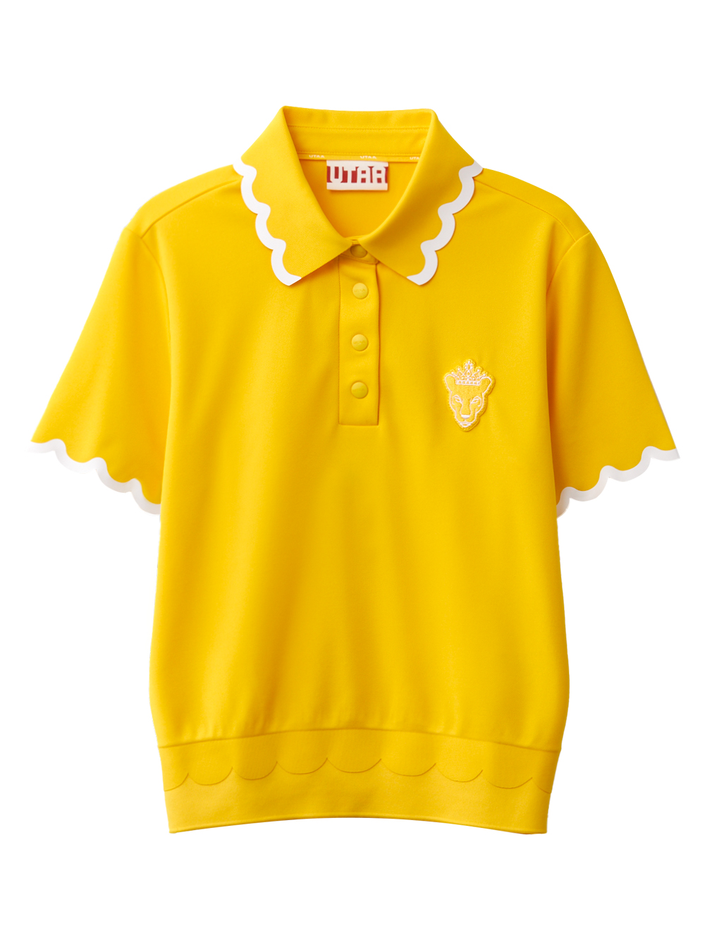 UTAA Tilde Wave Crown Panther T-Shirt : Yellow  (UC3STF260YE)