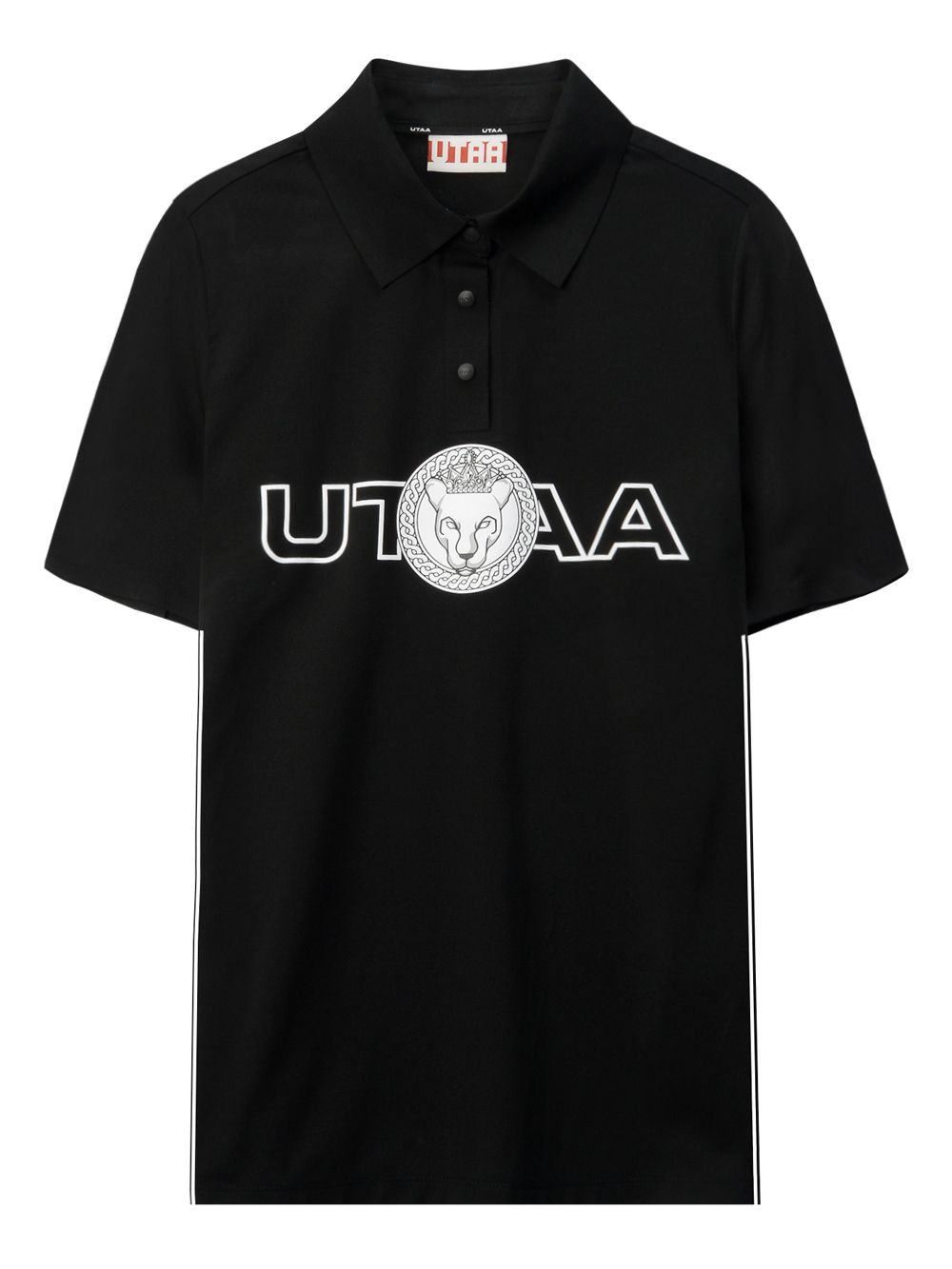 UTAA Ring Panther Color Line PK T-Shirts : Men&#039;s Black  (UC2TSM533BK)