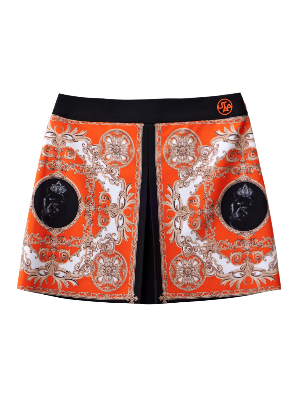 UTAA Cayon Baroque H-Skirt : Woman&#039;s Orange (UC3SKF594OR)