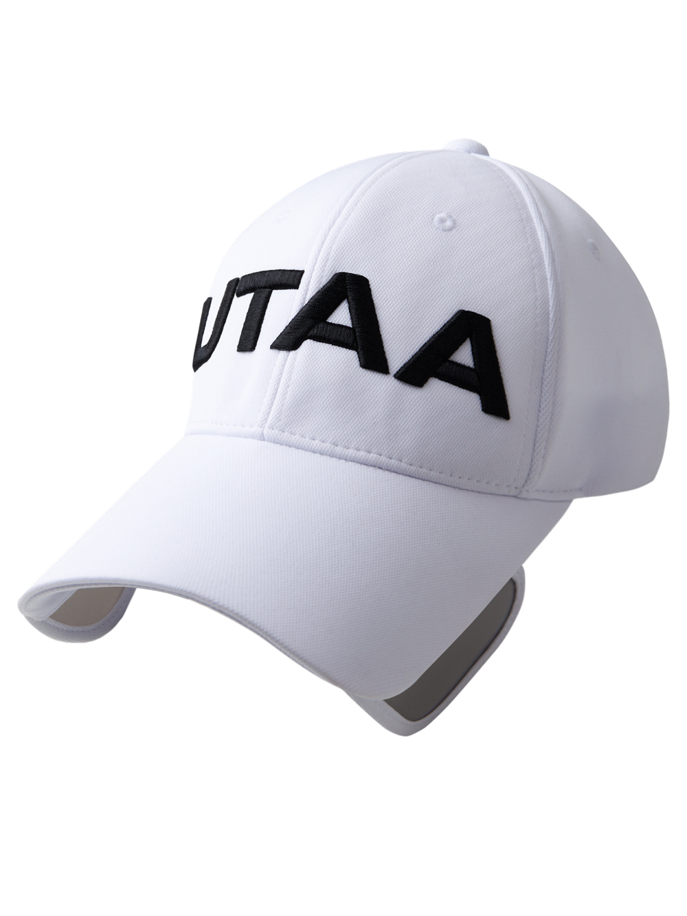 UTAA Big Logo Slide Sun Visor :  White  (UC0GCU394WH)
