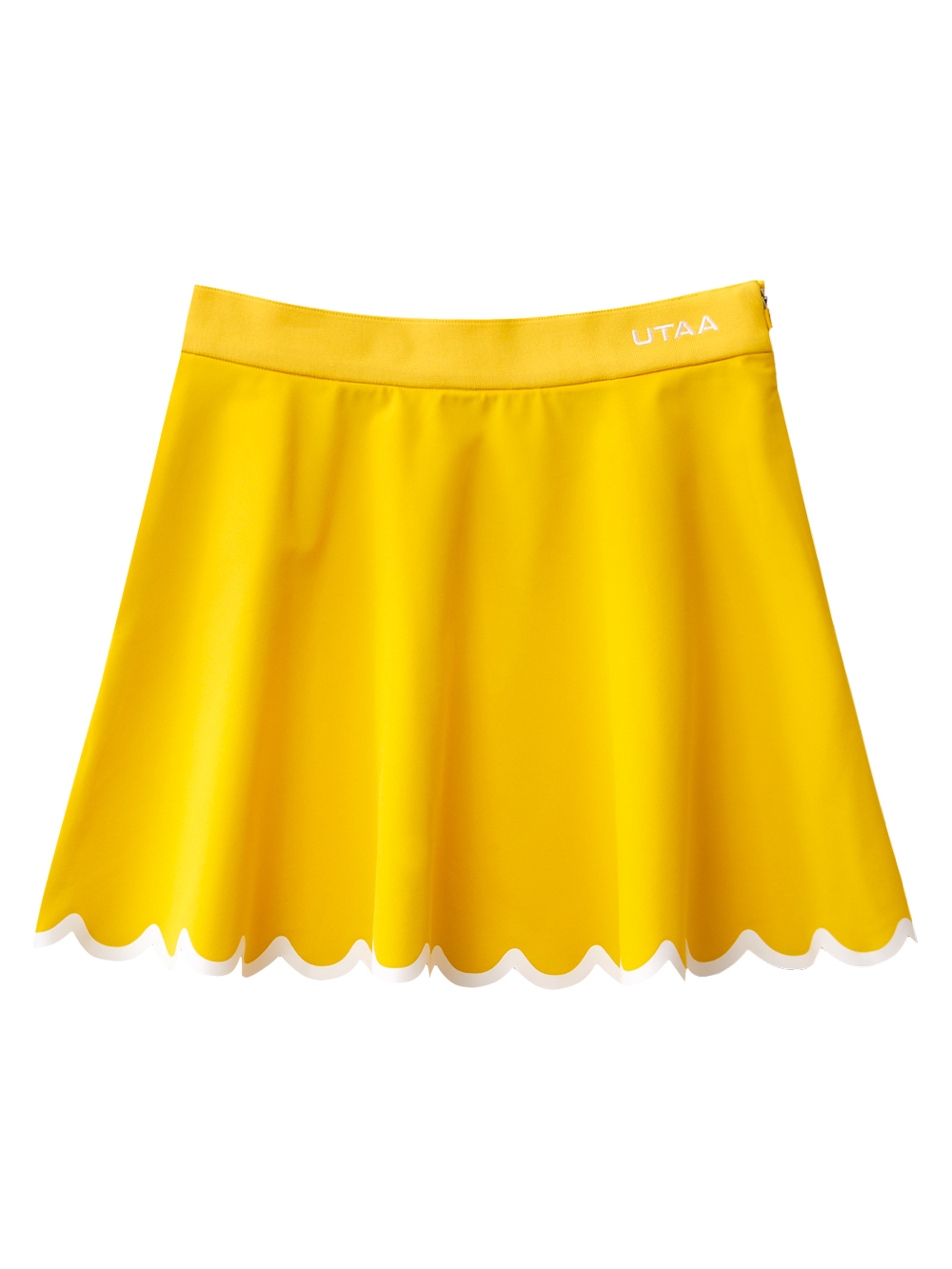 UTAA Tilde Wave Flare Skirt : Yellow  (UC3SKF260YE)