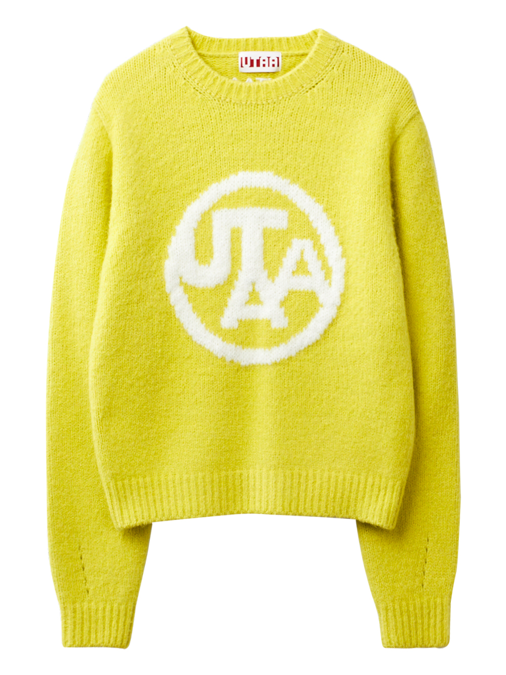 UTAA Neon Color Pop Knit Pullover : Women&#039;s Yellow (UD1KTF101YE)