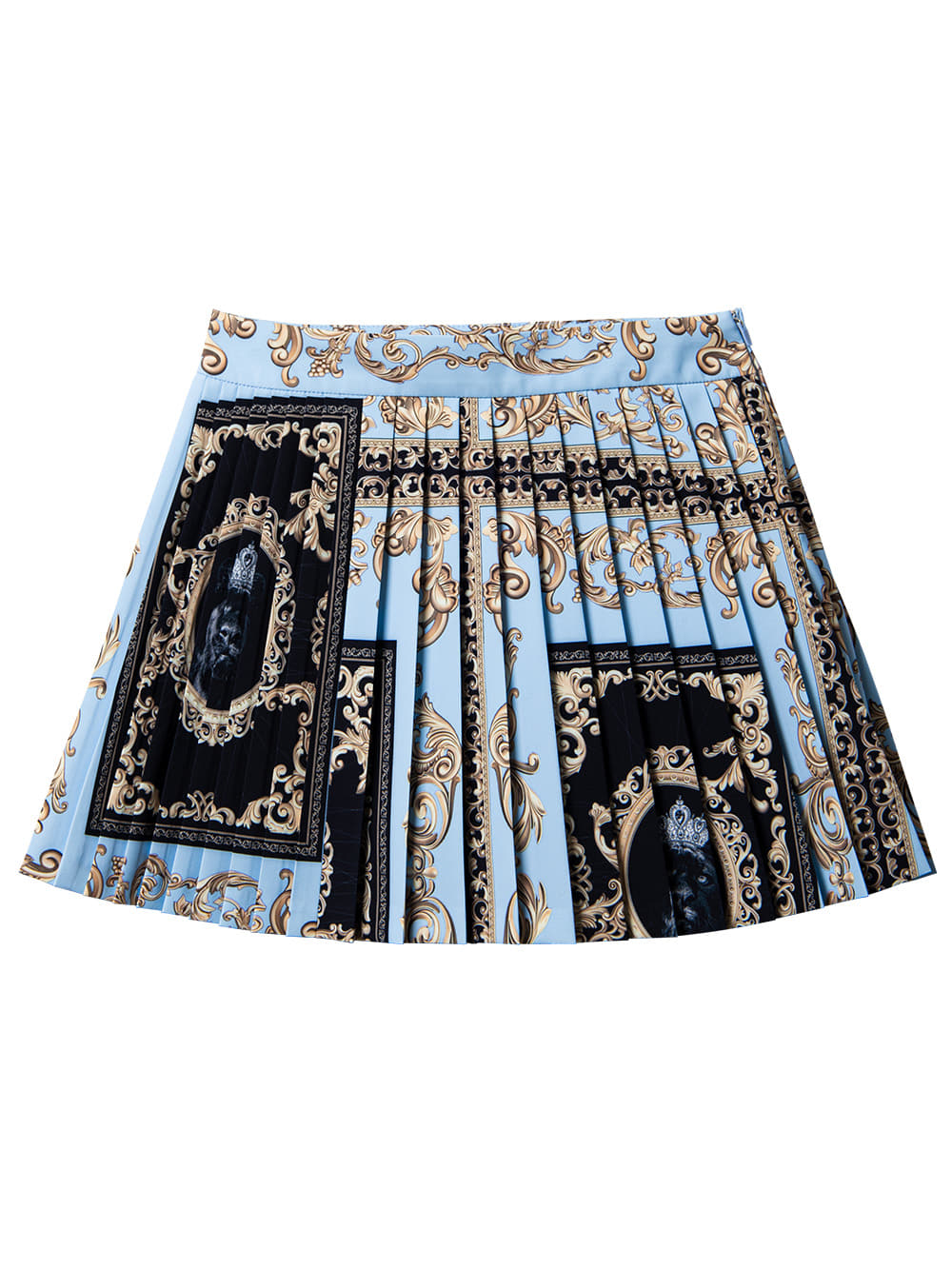 UTAA Buckingham Short Skirt : Sky Blue  (UA2SKF231LB)_