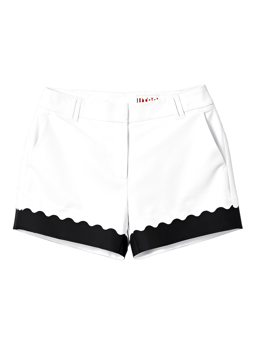 UTAA Paint Wave Short Pants : White  (UA2SPF140WH)