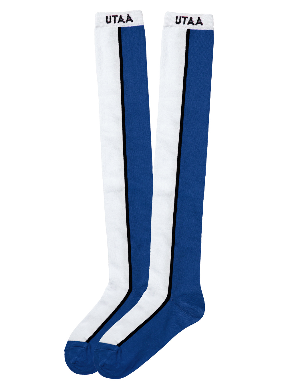 UTAA Forte Over Knee Socks : Blue (UB0GSF117BL)