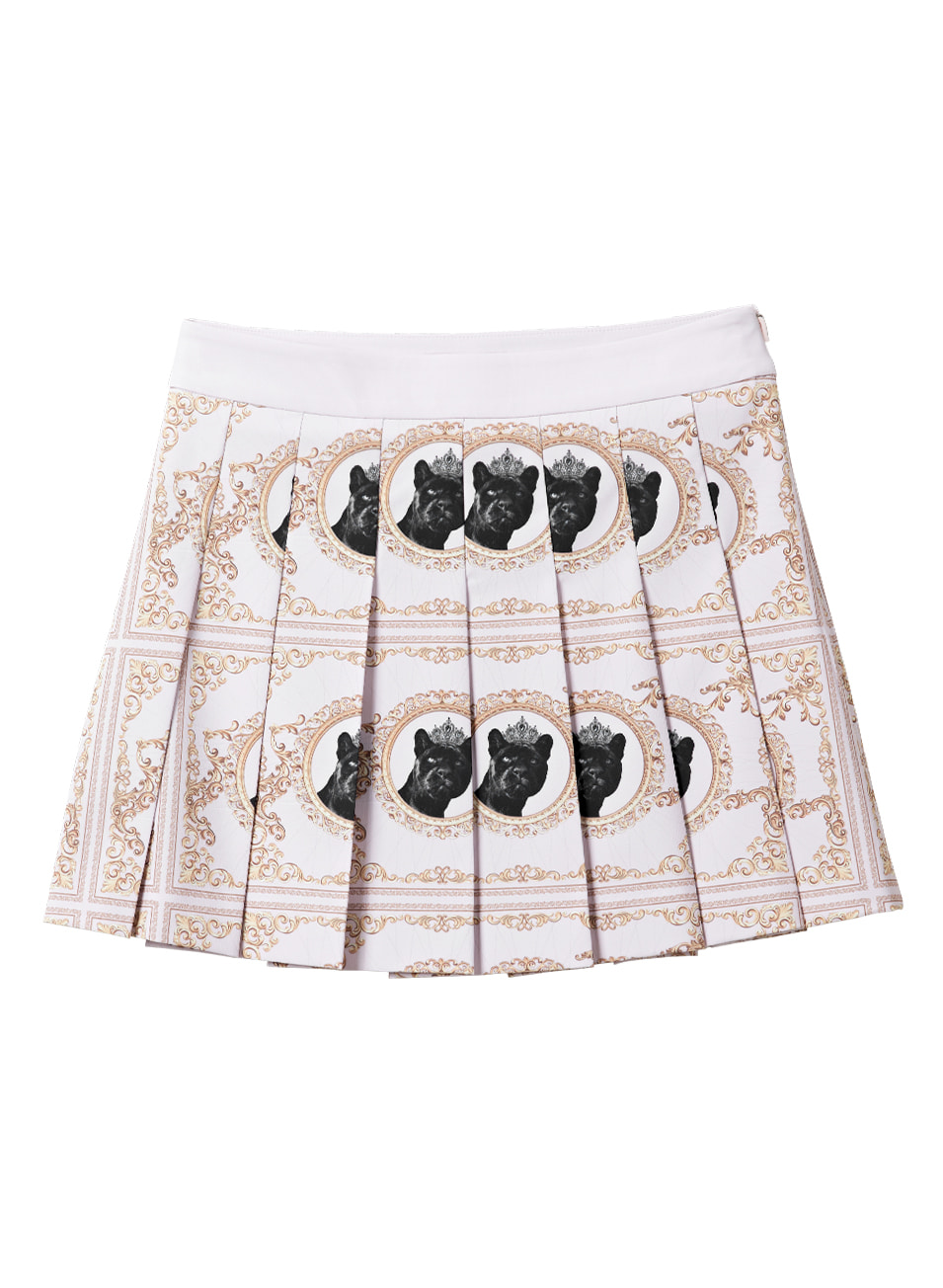UTAA Mirror Panther Skirt : Light Pink  (UB2SKF491LP)