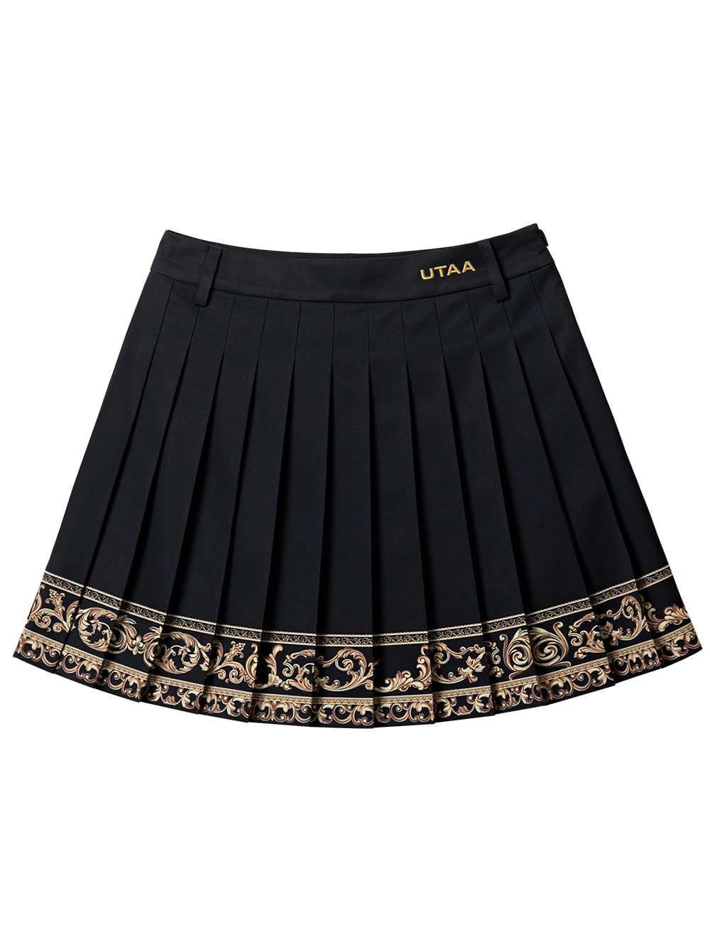 UTAA Empire Flare Skirt : Black  (UC2SKF803BK)