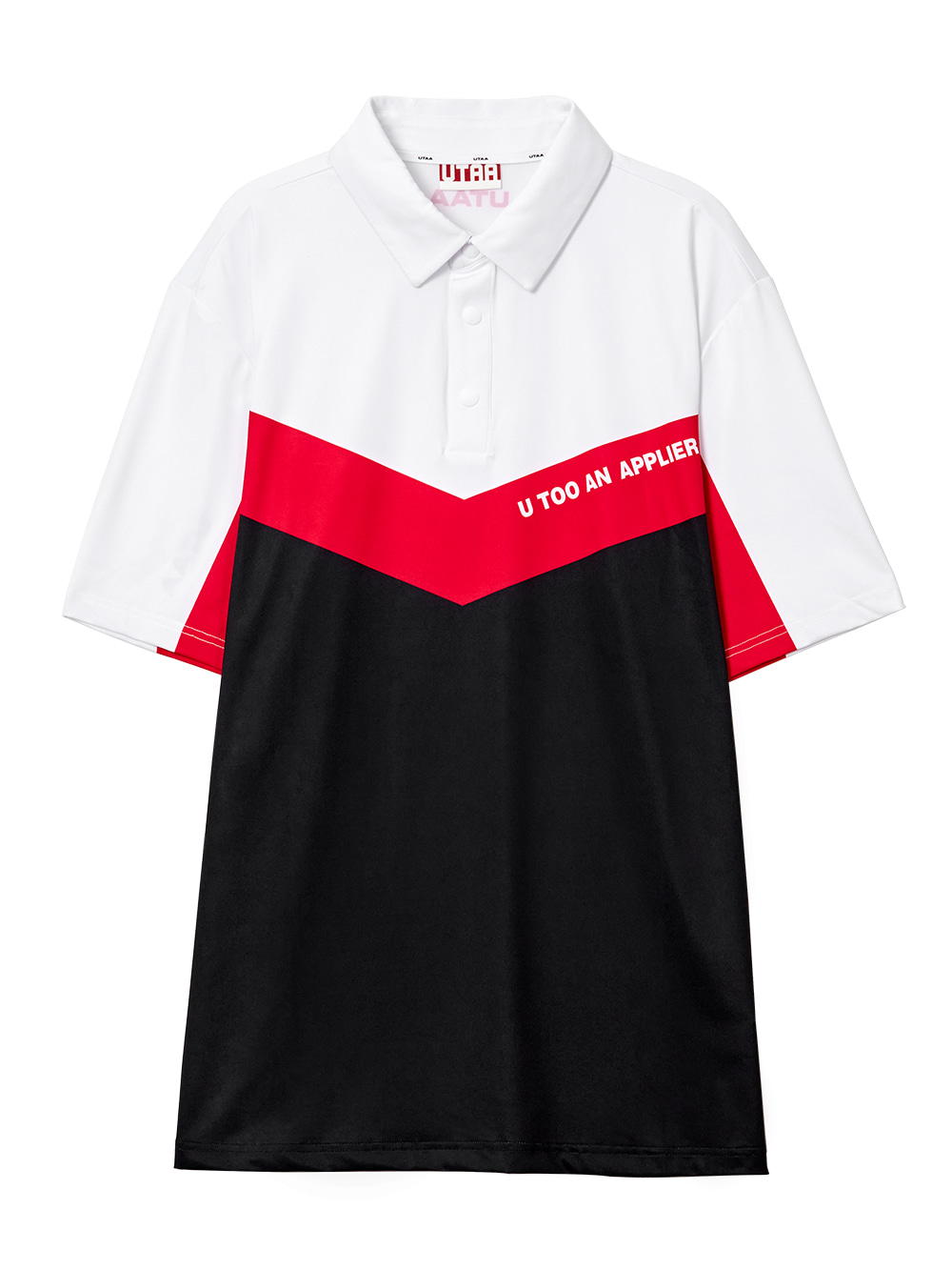 UTAA Neo V Polo T-shirts : Mens  (UA2TSM401RD)