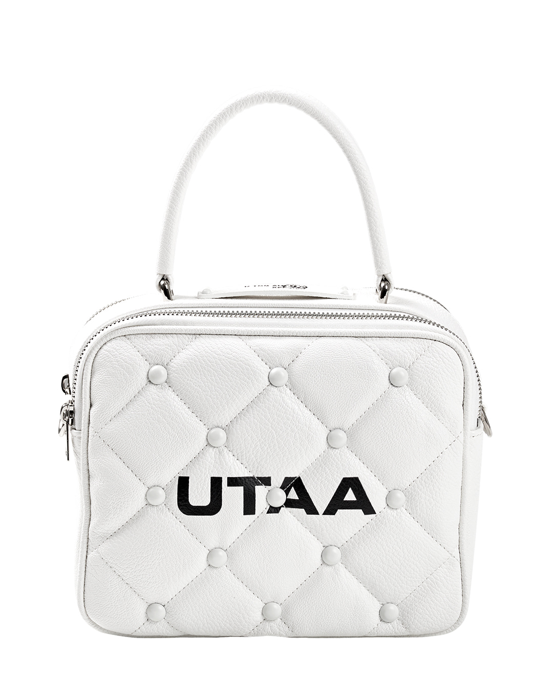 UTAA Quilting Pouch Bag : White (UC0GAU103WH)