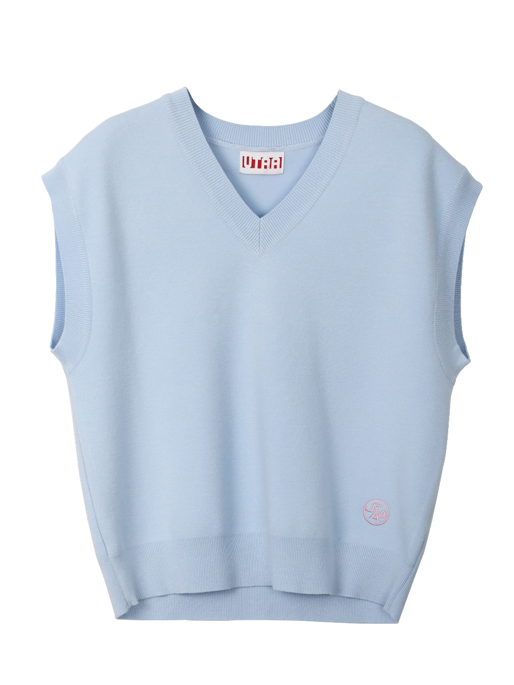 UTAA Pastel Over Fit Knit Vest : Womens (UA3KVF800LB)