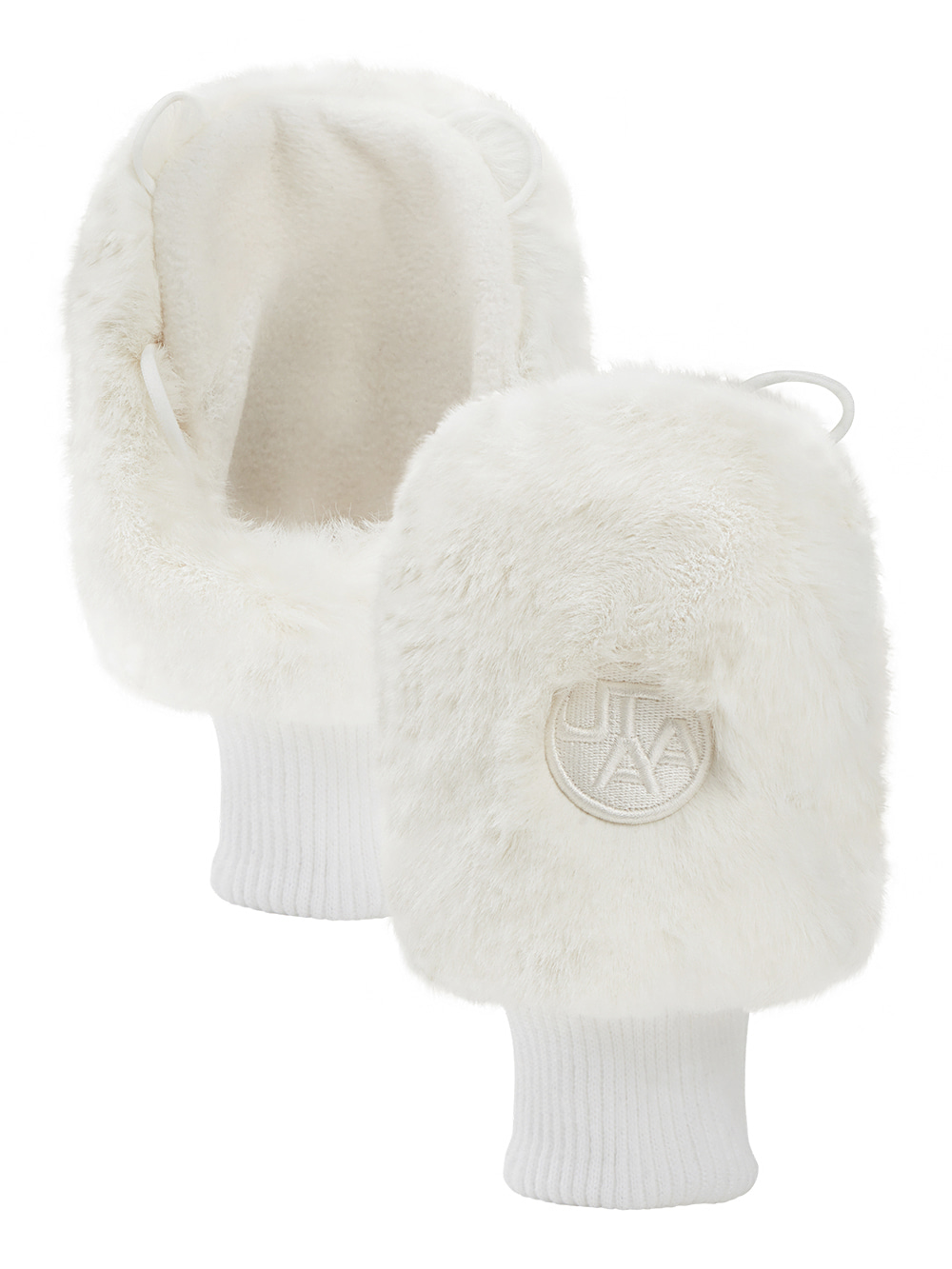 UTAA Snow Fur Hand Warmer : White (UA4GVF621WH)