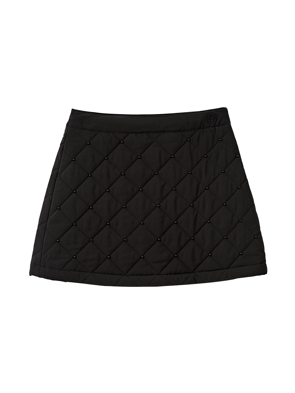 UTAA Pearl Dia Quilting Skirt : Black (UA4SKF590BK)