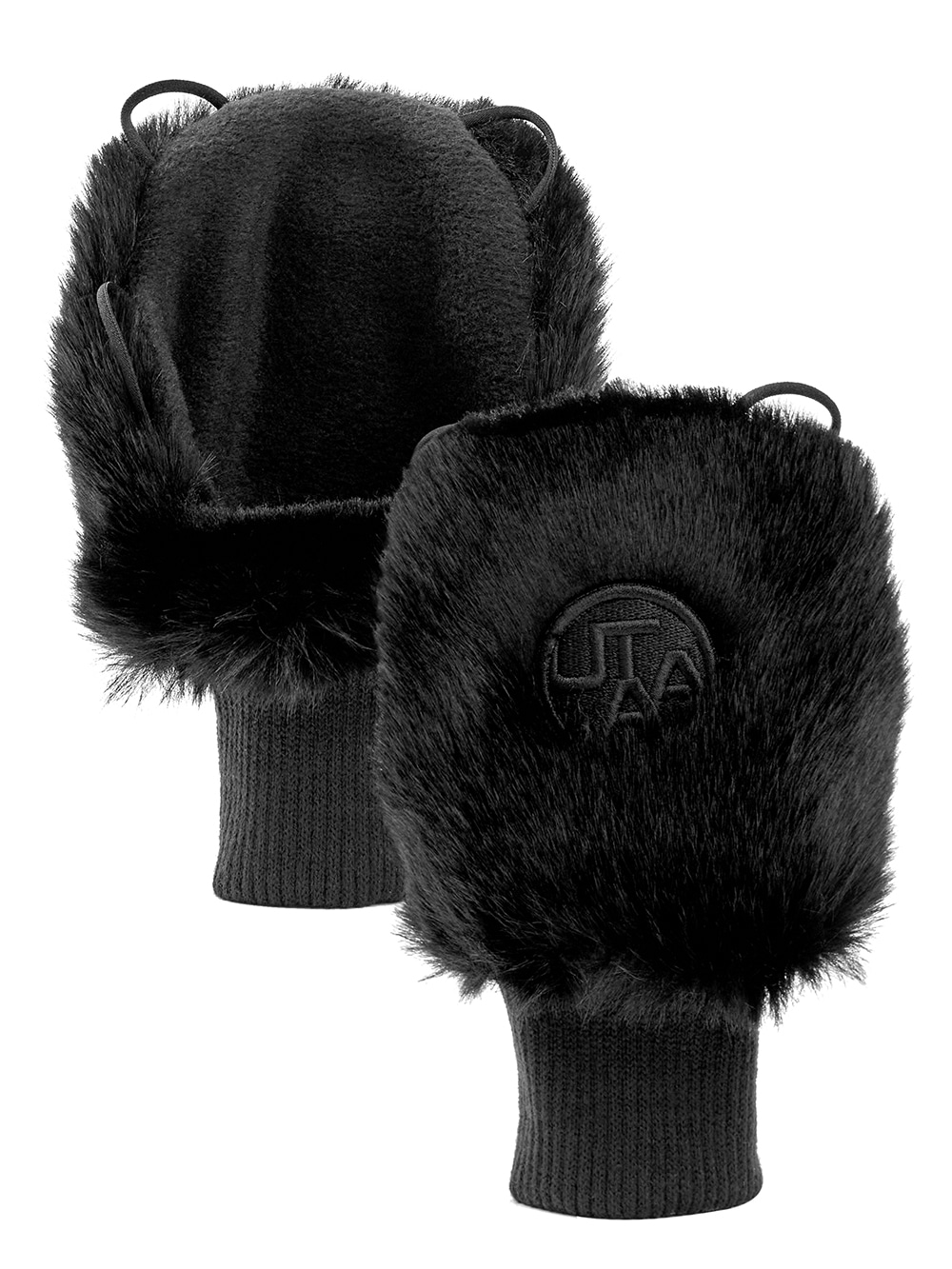 UTAA Snow Fur Hand Warmer : Black (UA4GVF621BK)