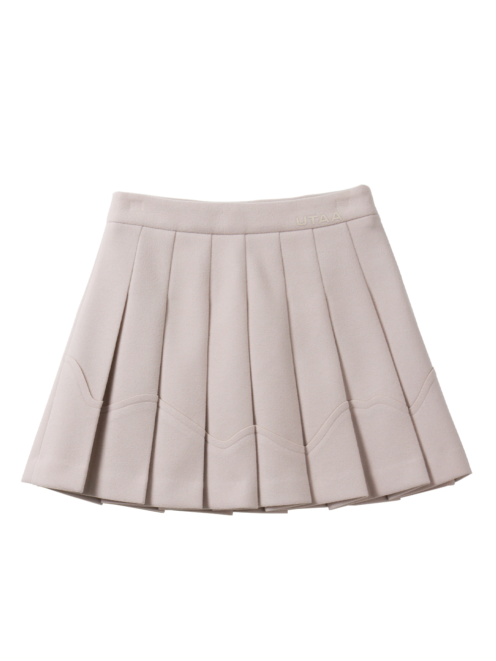 UTAA Canyon Flare Winter Skirt : Beige (UB1SKF190BE)