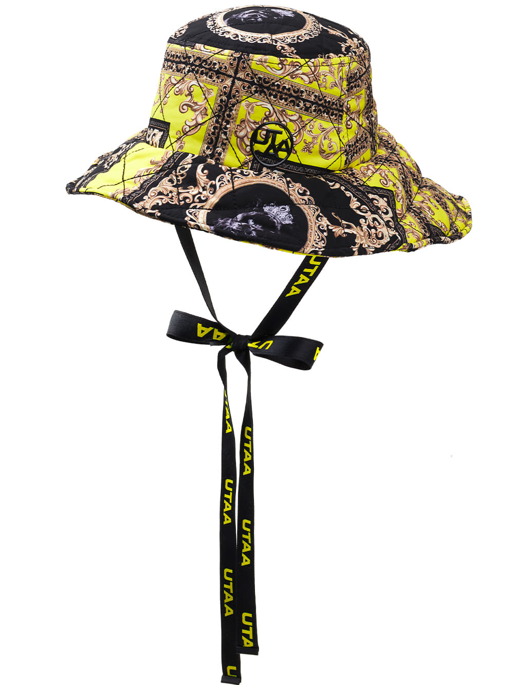 UTAA Dazzle Baroque Bucket Hat : Yellow (UB1GCF300YE)