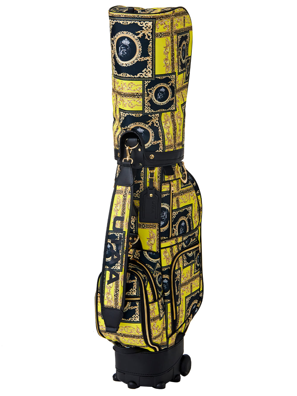 UTAA Dazzle Baroque Caddie Bag : Yellow (UB0GDF300YE)