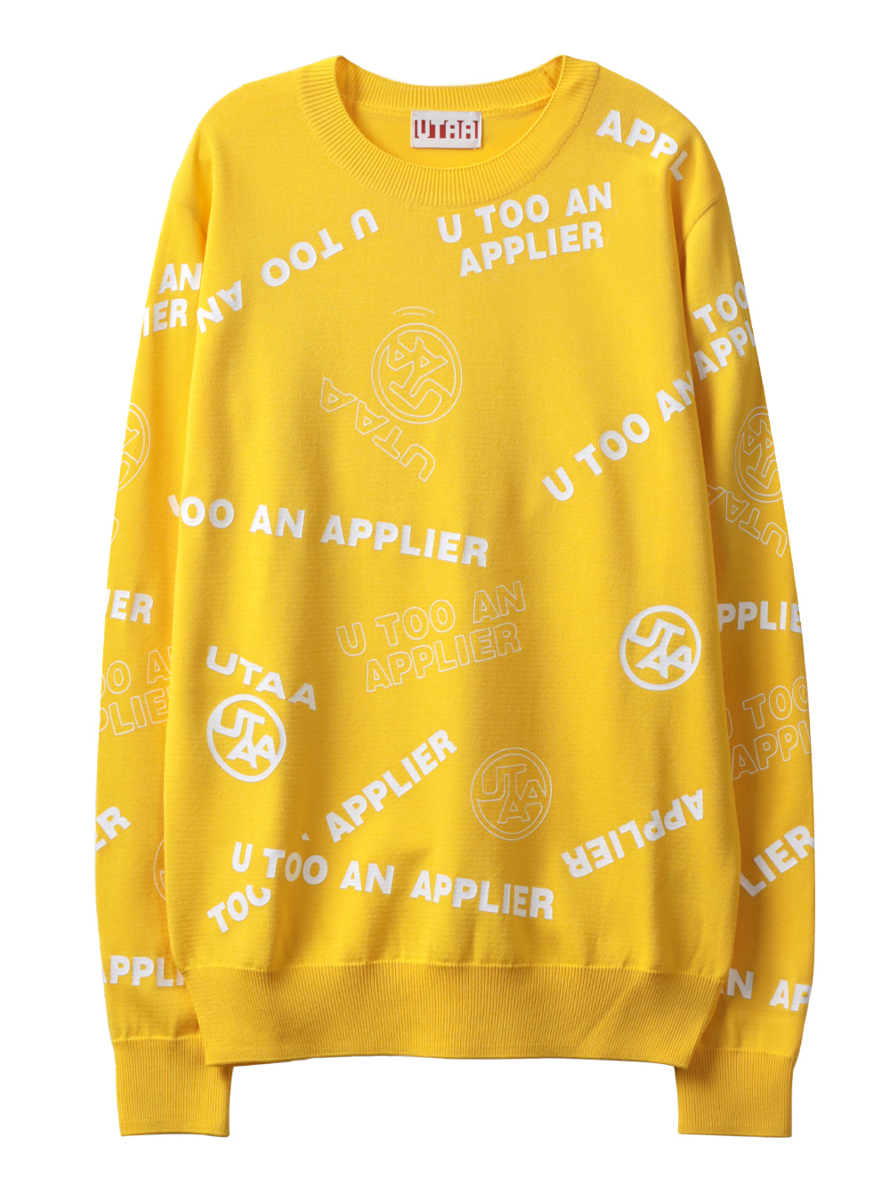 UTAA Traffic Messenger Knit Pullover  : Women&#039;s Yellow (UB1KTF150YE)
