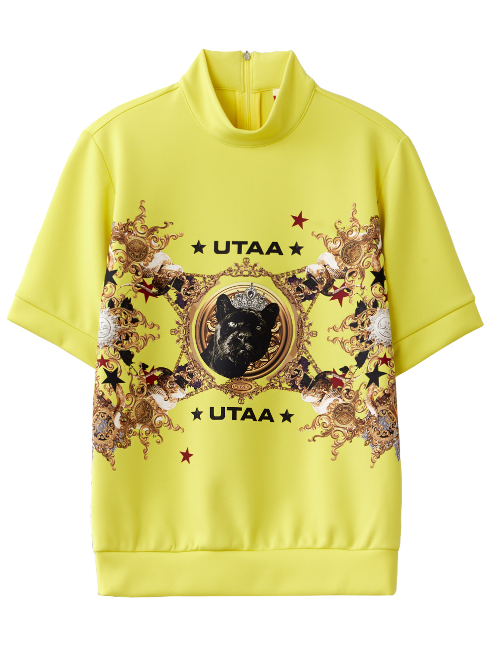 UTAA Lightmare Neo Turtleneck Tee : Yellow (UB2TSF234YE)
