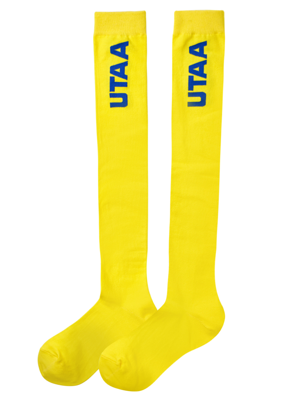 UTAA Logo Knee Socks : Yellow (UB0GSF153YE)