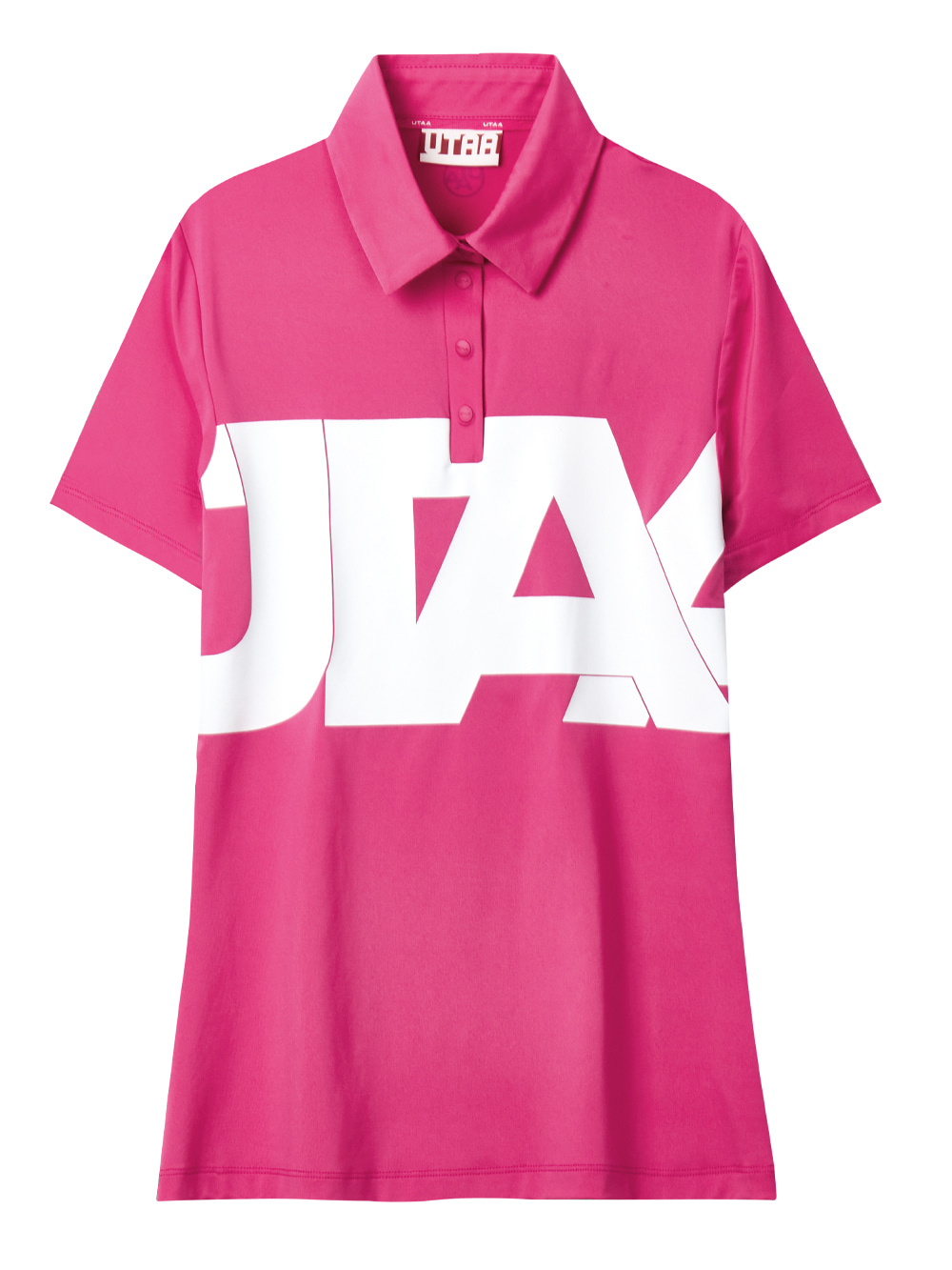 UTAA Midday Polo Shirts  : Women&#039;s Pink (UB2TSF111PK)