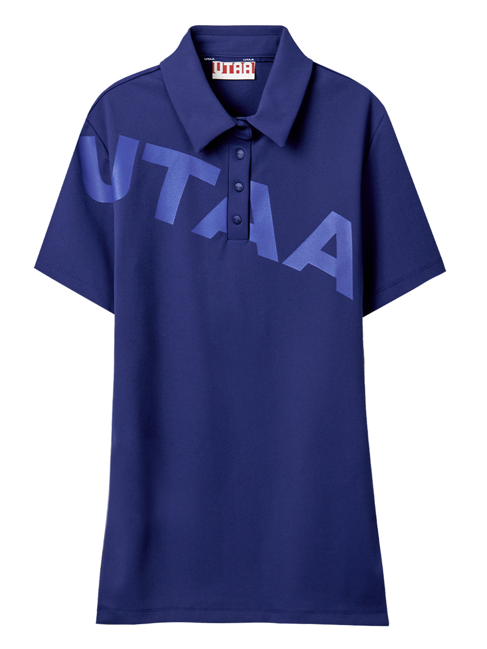 UTAA Bounce Logo Polo Shirts  : Women&#039;s Navy (UB2TSF290NA)