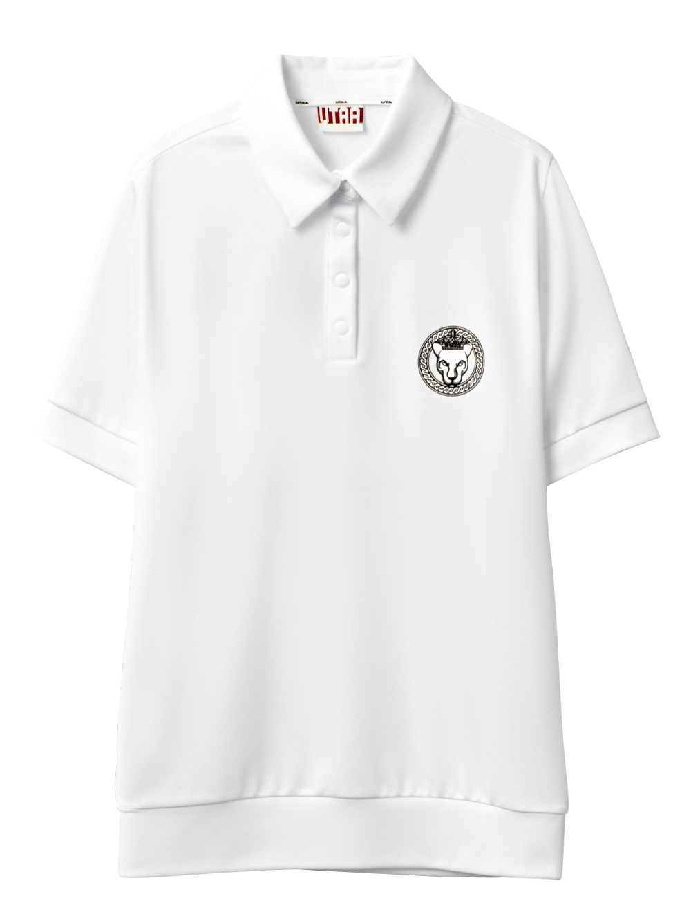 UTAA Scudo Ring Panther Polo Shirts  : Women&#039;s White (UB2TSF380WH)