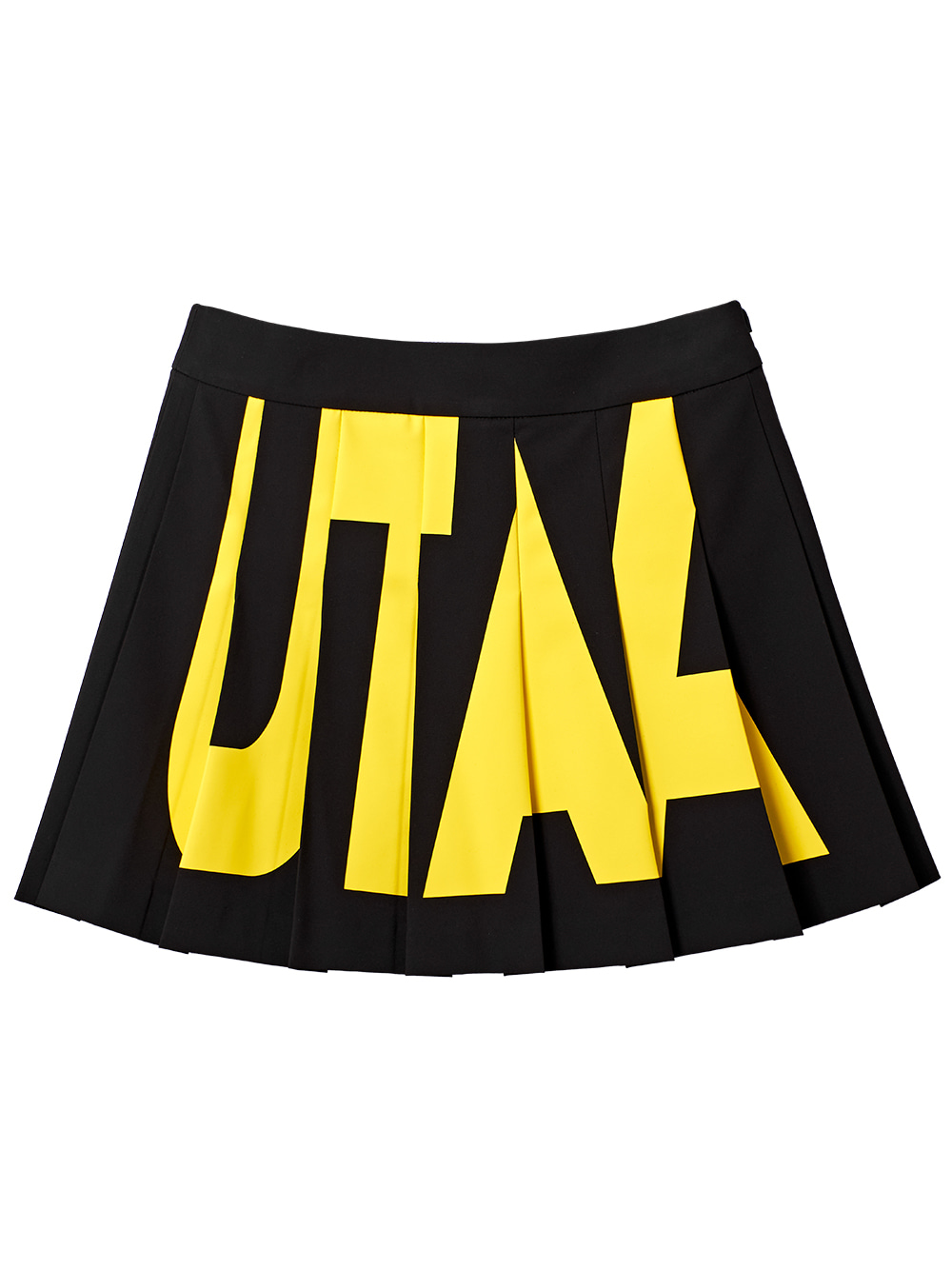 UTAA Bold Logo Flare Fan Skirt : Black (UB2SKF112BK)