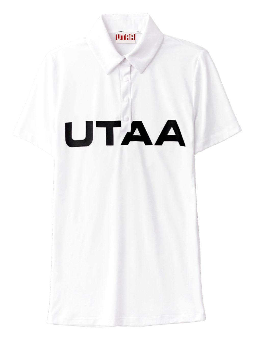 UTAA Swing Fit Logo PK T-Shirts : Men&#039;s White (UB2TSM170WH)