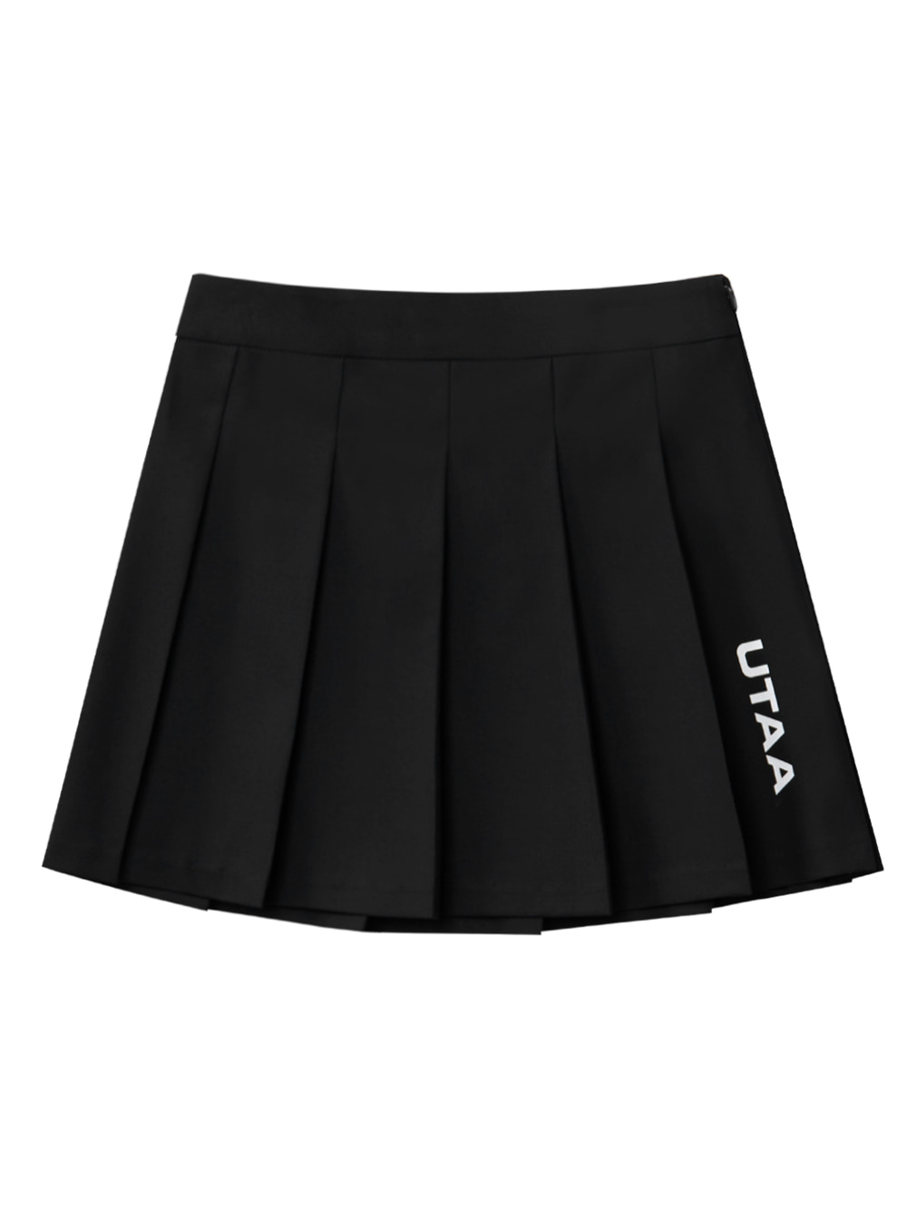 UTAA Basic Logo Flare Fan Skirt : Black (UB2SKF562BK)
