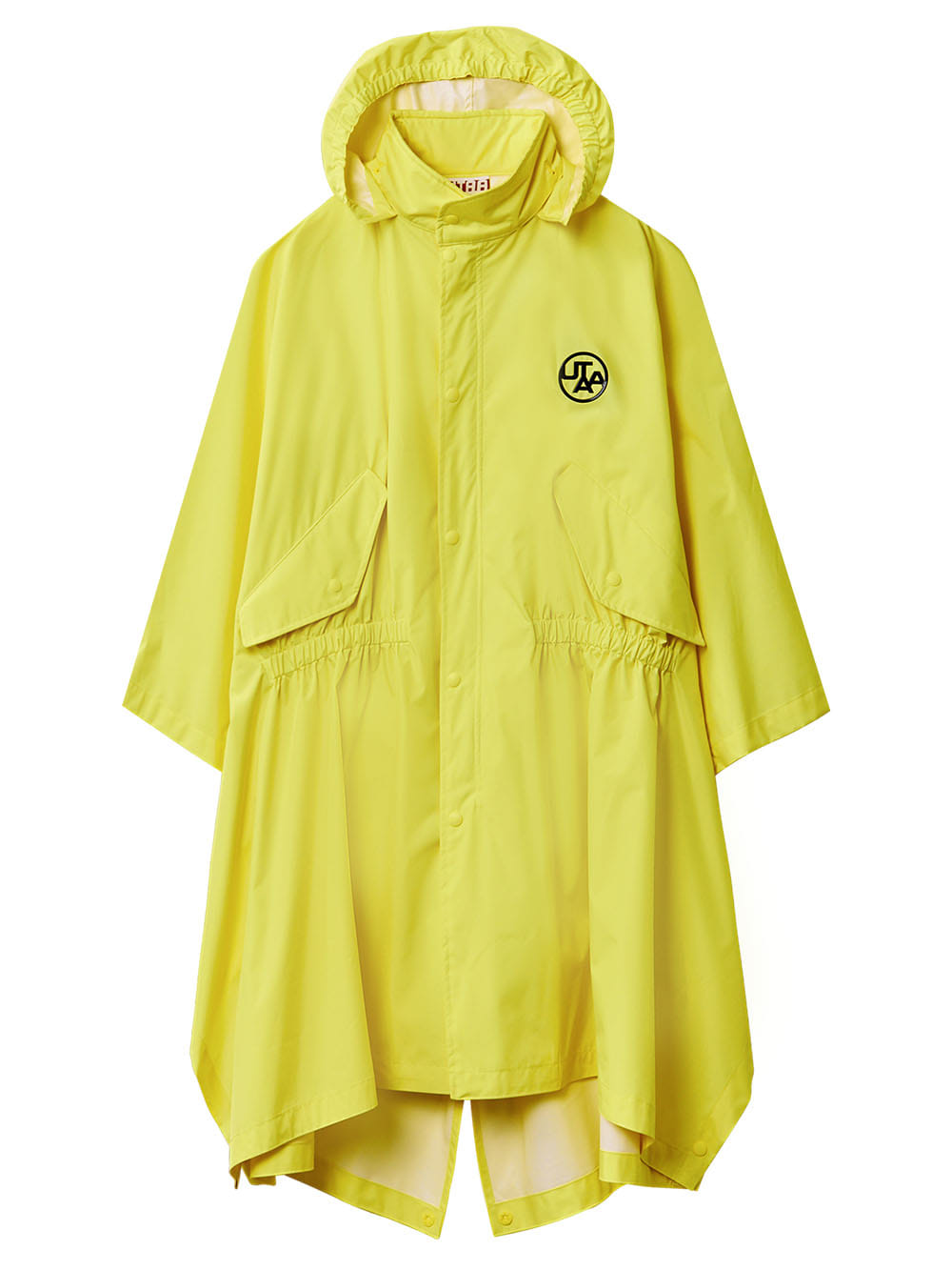 UTAA Symbol Basic Poncho Raincoat : Women&#039;s Yellow (UC0RWF772YE)