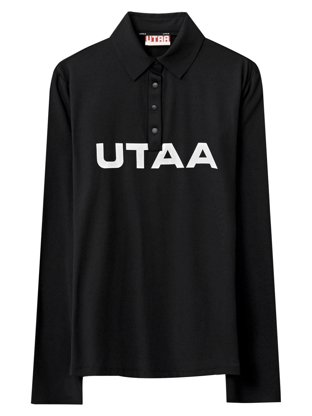 UTAA Swing Fit Cruz Tape Logo Sleeve : Men&#039;s Black (UB4TLM531BK)
