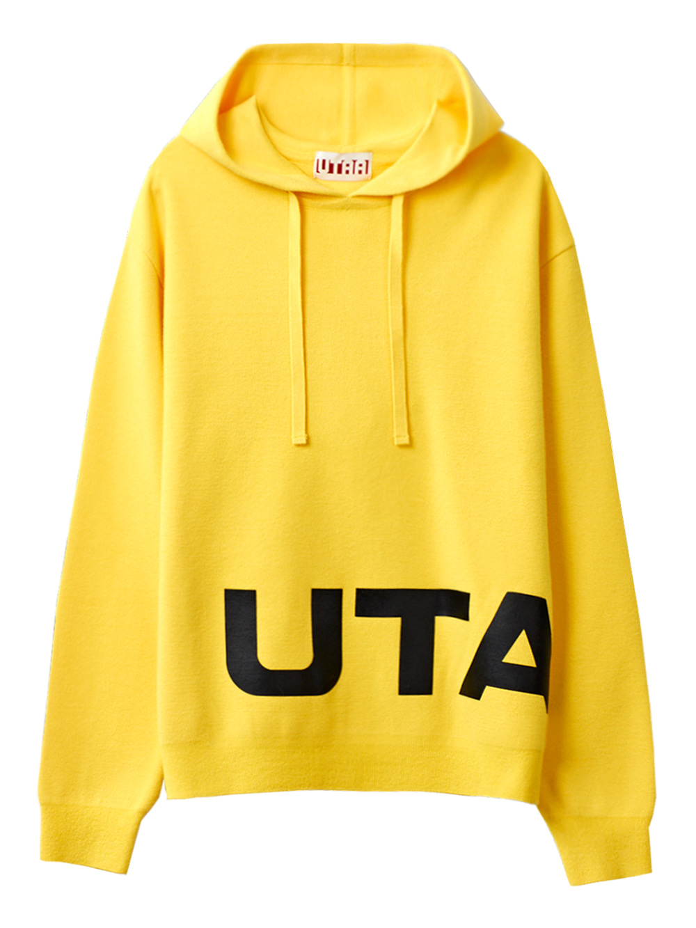 UTAA Brie Big Logo Symbol Hoodie : Yellow (UB3KTF170YE)