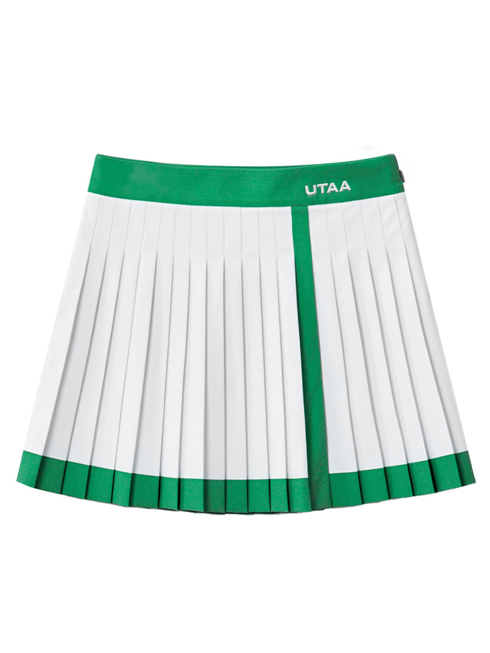 UTAA Line Basic Pleats Skirt : White (UB3SKF492WH)
