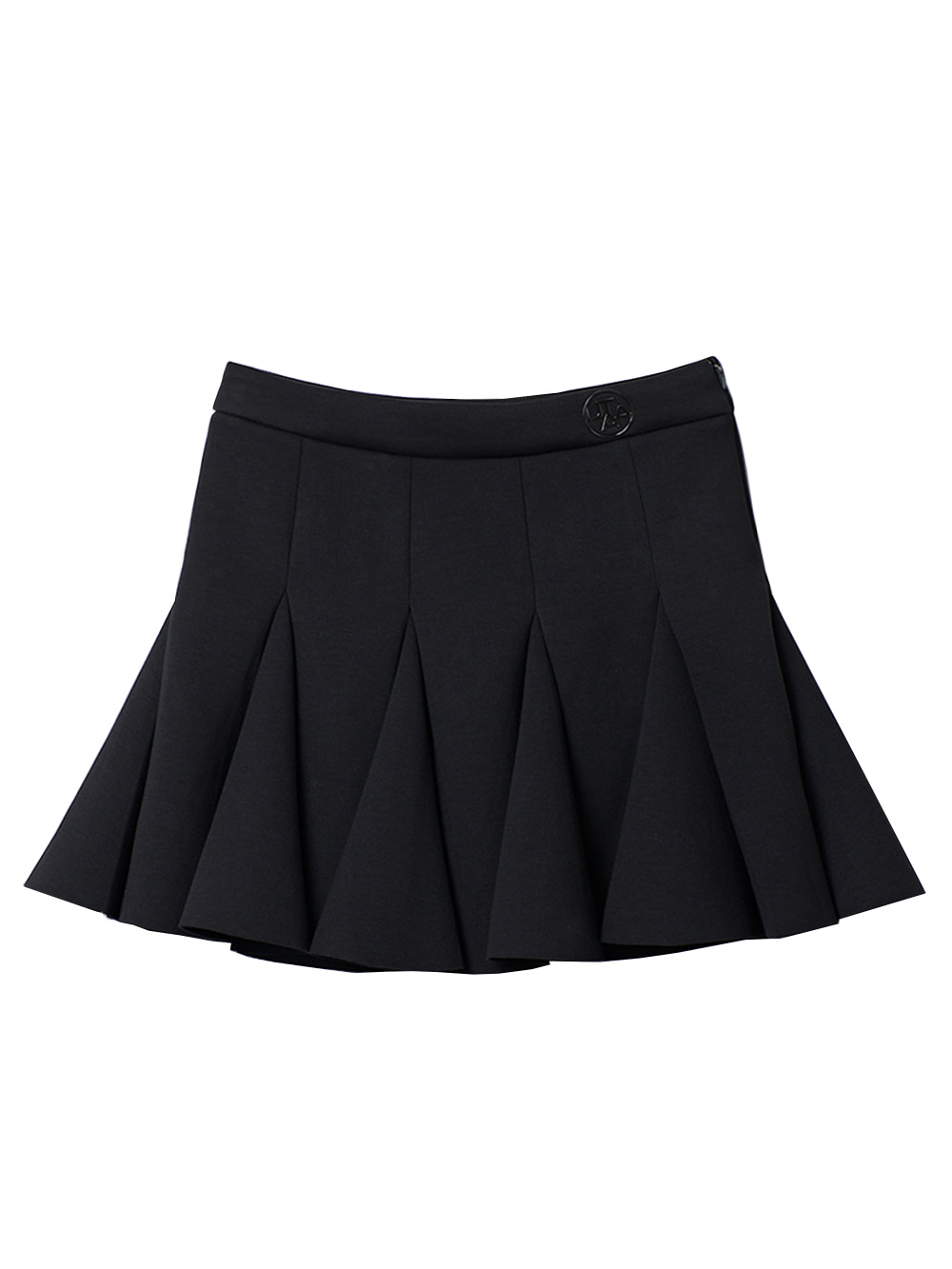 UTAA Bloom Flare Neoprene Skirt : BlACK (UC1SKF733BK)