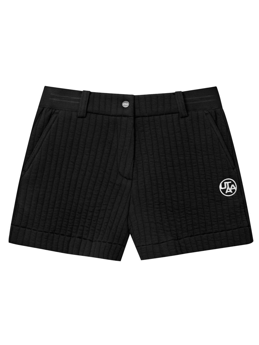 UTAA Symbol Quilting Short Pants : Women&#039;s Black (UC1PSF592BK)