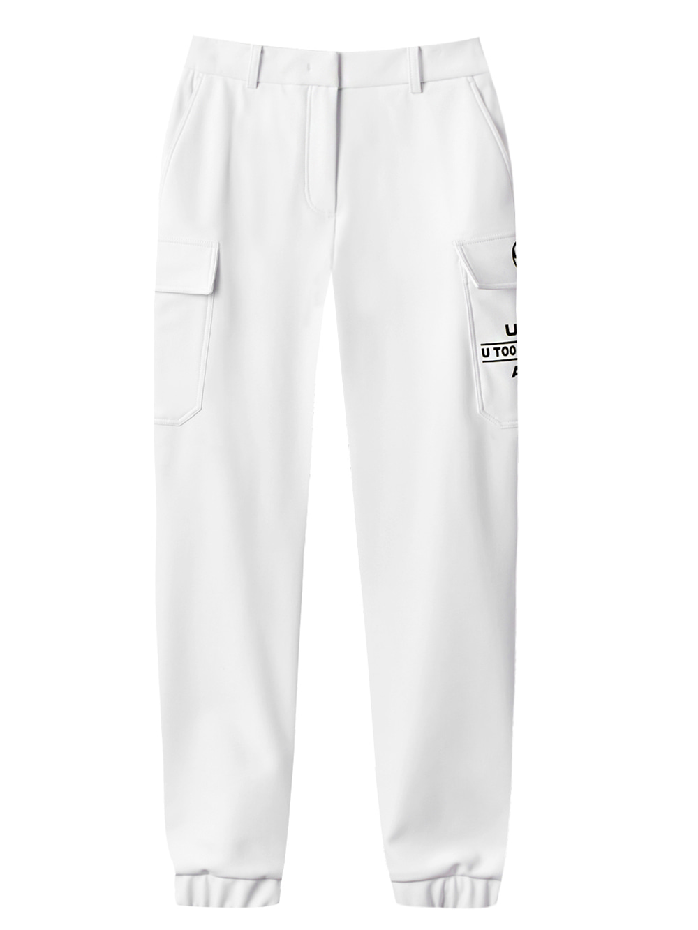 UTAA Cozy Pocket  Jogger Pants : Women&#039;s White(UC1PTF761WH)