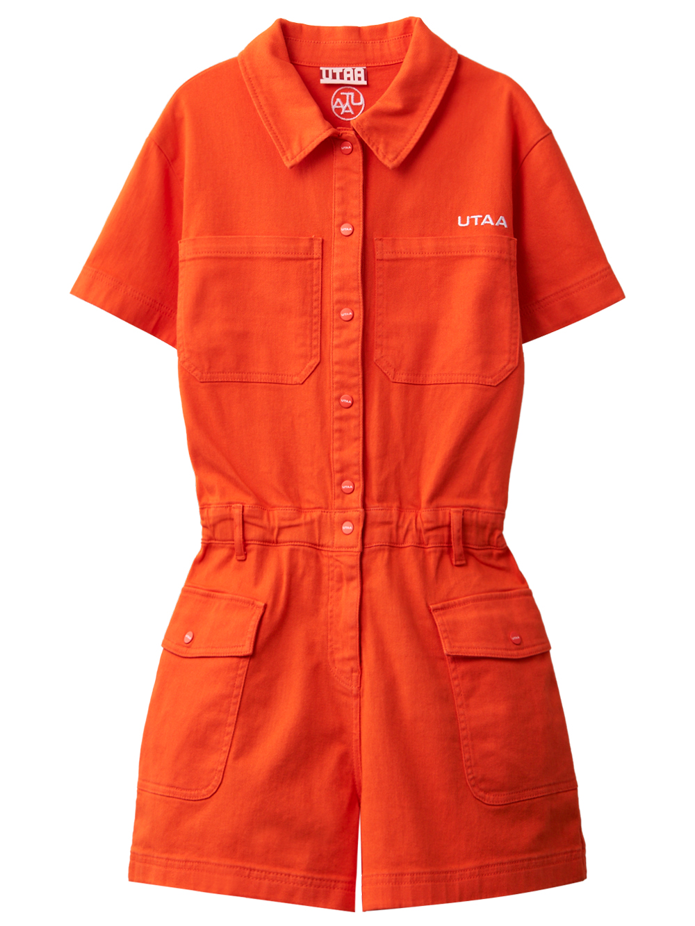 UTAA Outpocket Shot Jumpsuit : Women&#039;s Orange  (UC2OPF603OR)
