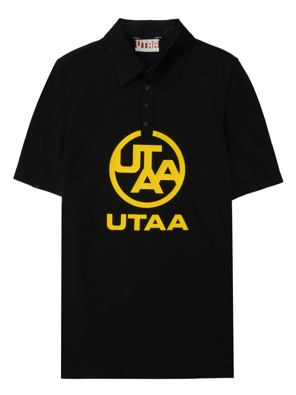 UTAA Logo Emblem PK T-Shirts : Men&#039;s Black (UC2TSM422BK)