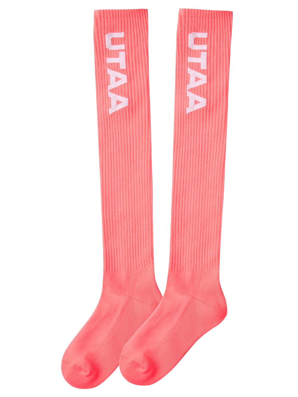 UTAA Logo Knee Socks : Pink  (UC0GSF141PK)
